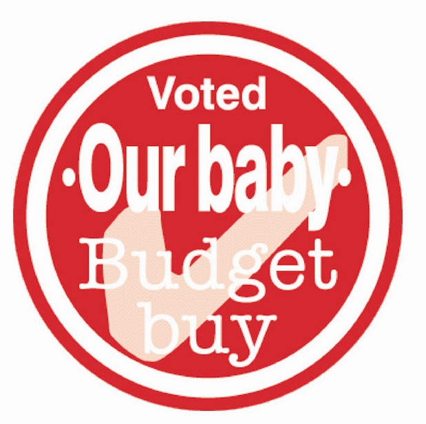 Our Baby Budget Buy Logo Style 371